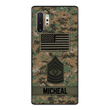 Personalized U.S Soldier Phone Case OCT-DT07