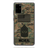 Personalized U.S Soldier Phone Case OCT-DT07