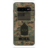 Personalized U.S Soldier Phone Case OCT-DT07