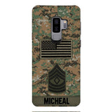 Personalized U.S Soldier Phone Case OCT-DT07