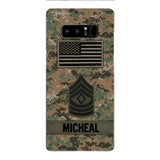 Personalized U.S Soldier Phone Case OCT-DT07