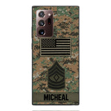 Personalized U.S Soldier Phone Case OCT-DT07