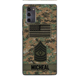 Personalized U.S Soldier Phone Case OCT-DT07