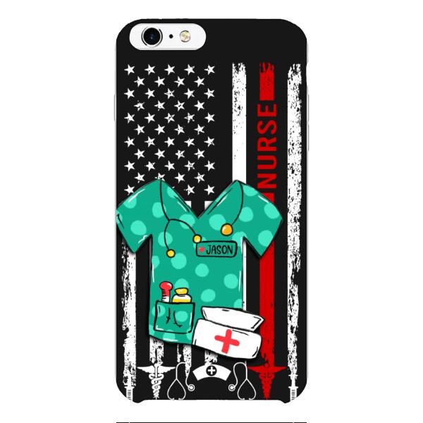 Personalized Nurse Phone Case Printed OCT-QH08