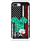 Personalized Nurse Phone Case Printed OCT-QH08