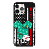 Personalized Nurse Phone Case Printed OCT-QH08