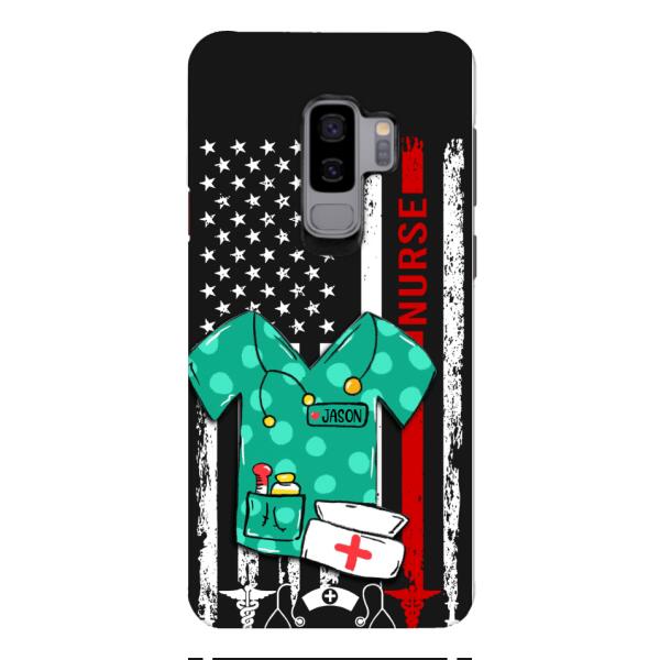 Personalized Nurse Phone Case Printed OCT-QH08