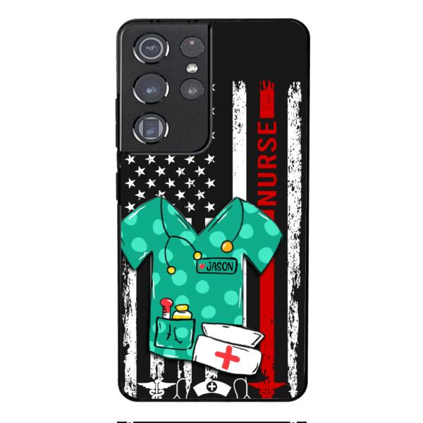 Personalized Nurse Phone Case Printed OCT-QH08