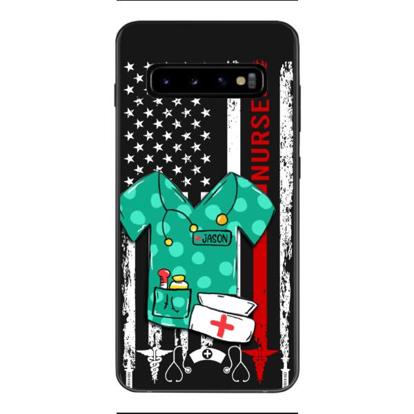 Personalized Nurse Phone Case Printed OCT-QH08