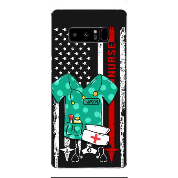 Personalized Nurse Phone Case Printed OCT-QH08
