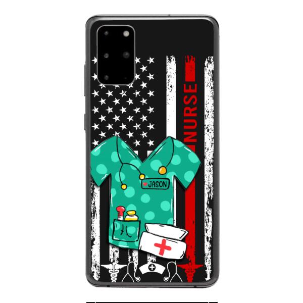 Personalized Nurse Phone Case Printed OCT-QH08