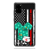 Personalized Nurse Phone Case Printed OCT-QH08