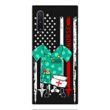 Personalized Nurse Phone Case Printed OCT-QH08