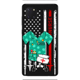 Personalized Nurse Phone Case Printed OCT-QH08