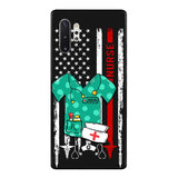 Personalized Nurse Phone Case Printed OCT-QH08
