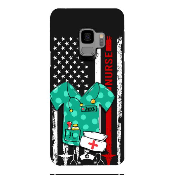 Personalized Nurse Phone Case Printed OCT-QH08