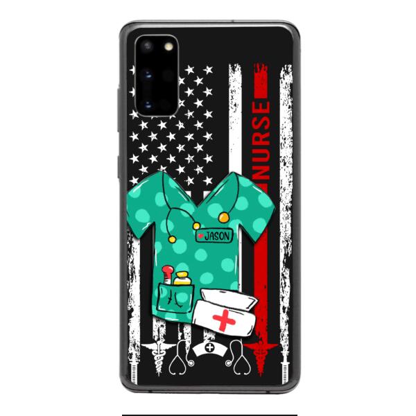 Personalized Nurse Phone Case Printed OCT-QH08
