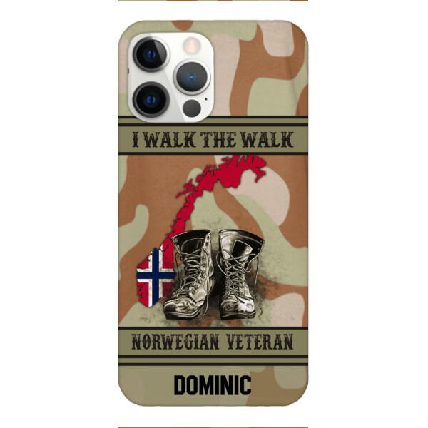 Personalized Norway Veteran Phone Case OCT-DT09