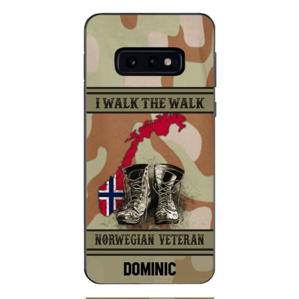 Personalized Norway Veteran Phone Case OCT-DT09