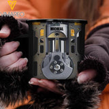 PERSONALIZED MECHANIC STEEL MUG 12OZ 3D PRINTED OCT-DT09