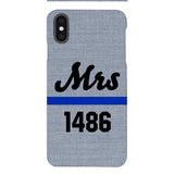 Personalized Mrs Police Phone Case OCT-LN09