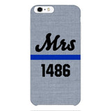 Personalized Mrs Police Phone Case OCT-LN09