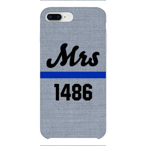 Personalized Mrs Police Phone Case OCT-LN09
