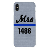 Personalized Mrs Police Phone Case OCT-LN09