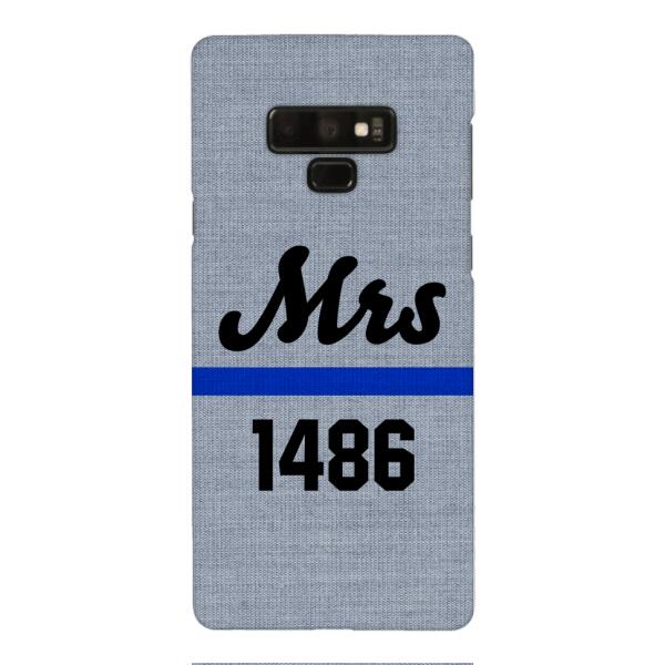 Personalized Mrs Police Phone Case OCT-LN09