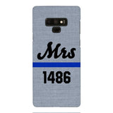 Personalized Mrs Police Phone Case OCT-LN09