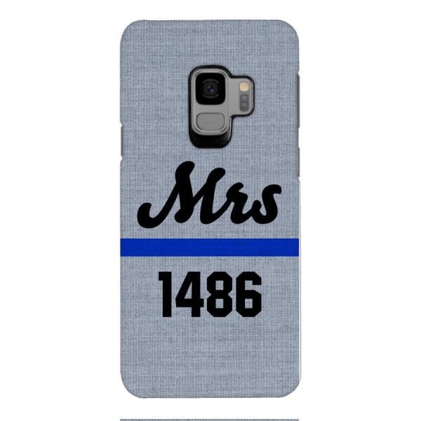 Personalized Mrs Police Phone Case OCT-LN09