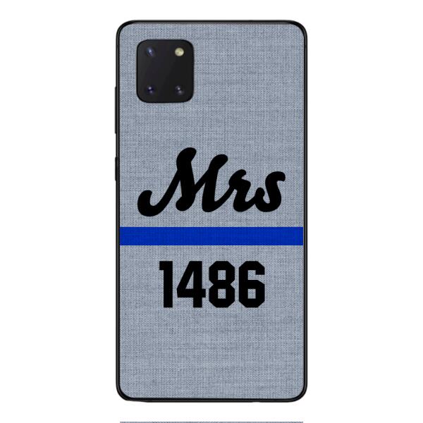 Personalized Mrs Police Phone Case OCT-LN09