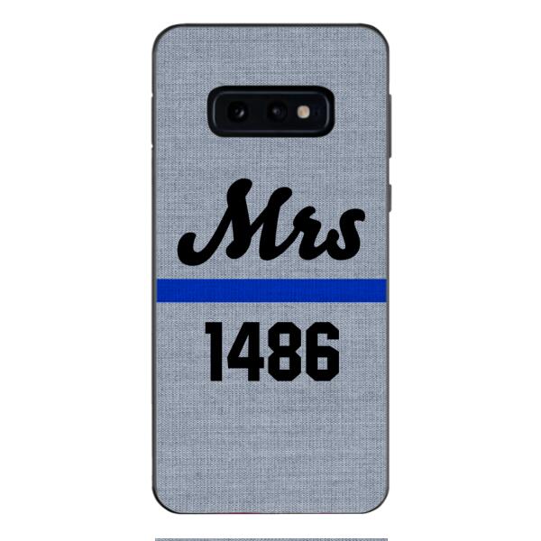 Personalized Mrs Police Phone Case OCT-LN09