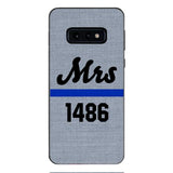Personalized Mrs Police Phone Case OCT-LN09