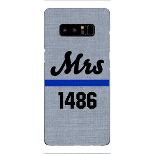 Personalized Mrs Police Phone Case OCT-LN09