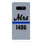 Personalized Mrs Police Phone Case OCT-LN09