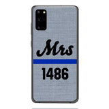 Personalized Mrs Police Phone Case OCT-LN09