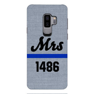 Personalized Mrs Police Phone Case OCT-LN09