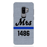 Personalized Mrs Police Phone Case OCT-LN09