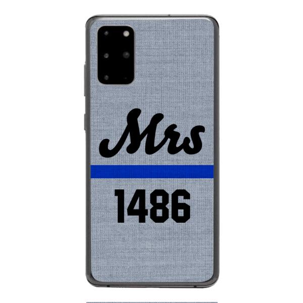Personalized Mrs Police Phone Case OCT-LN09
