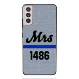 Personalized Mrs Police Phone Case OCT-LN09