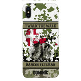Personalized Denmark Veteran Phone Case OCT-DT10