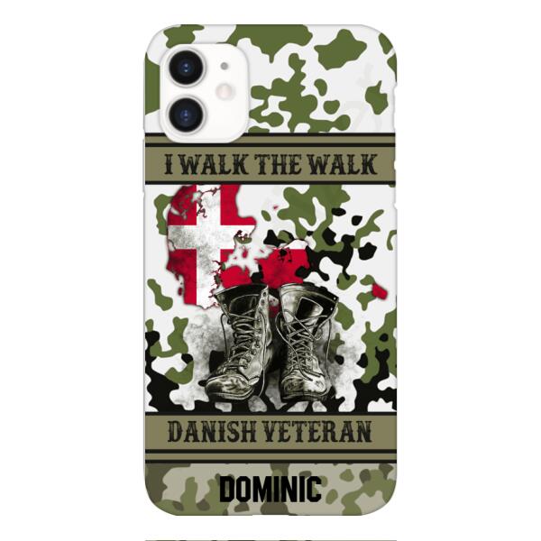 Personalized Denmark Veteran Phone Case OCT-DT10