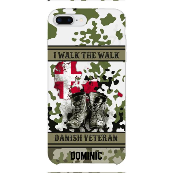 Personalized Denmark Veteran Phone Case OCT-DT10