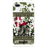 Personalized Denmark Veteran Phone Case OCT-DT10