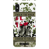 Personalized Denmark Veteran Phone Case OCT-DT10