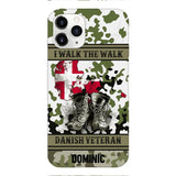 Personalized Denmark Veteran Phone Case OCT-DT10