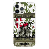 Personalized Denmark Veteran Phone Case OCT-DT10