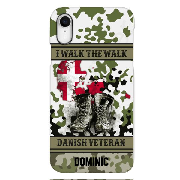 Personalized Denmark Veteran Phone Case OCT-DT10
