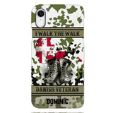 Personalized Denmark Veteran Phone Case OCT-DT10